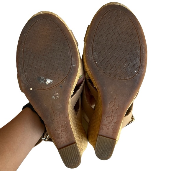 Jessica Simpson Nude Wedge Heels - Picture 4 of 11